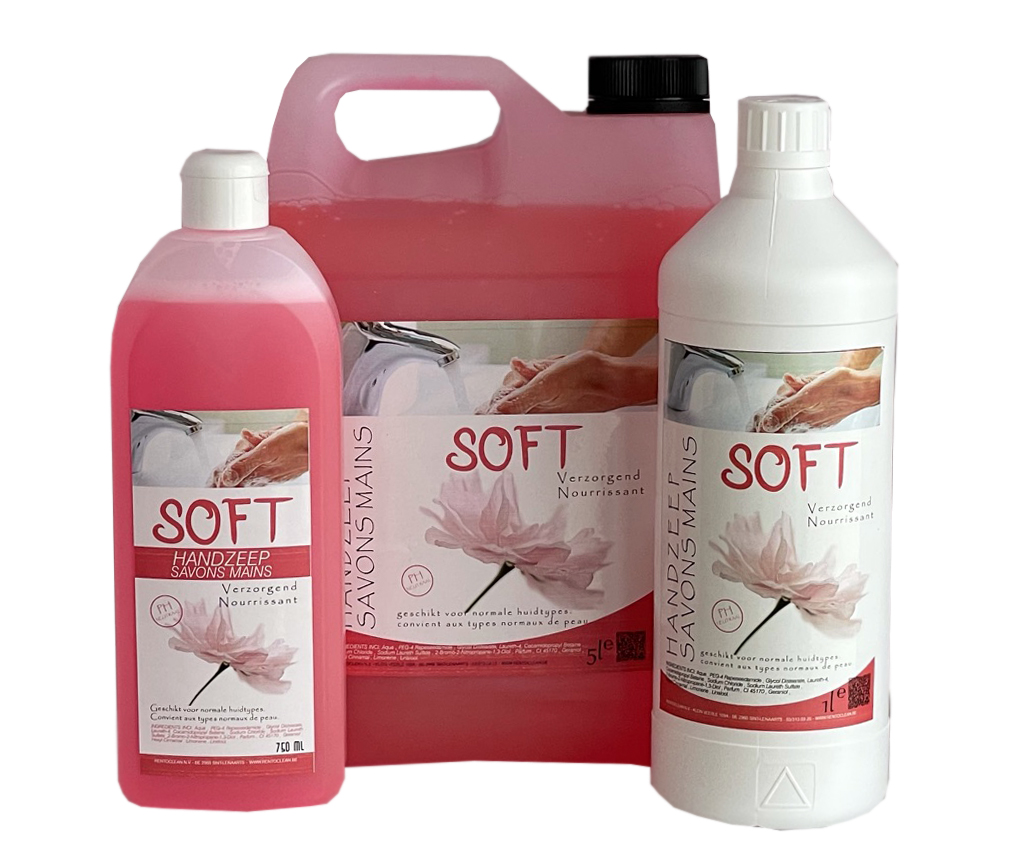 Handzeep soft roze