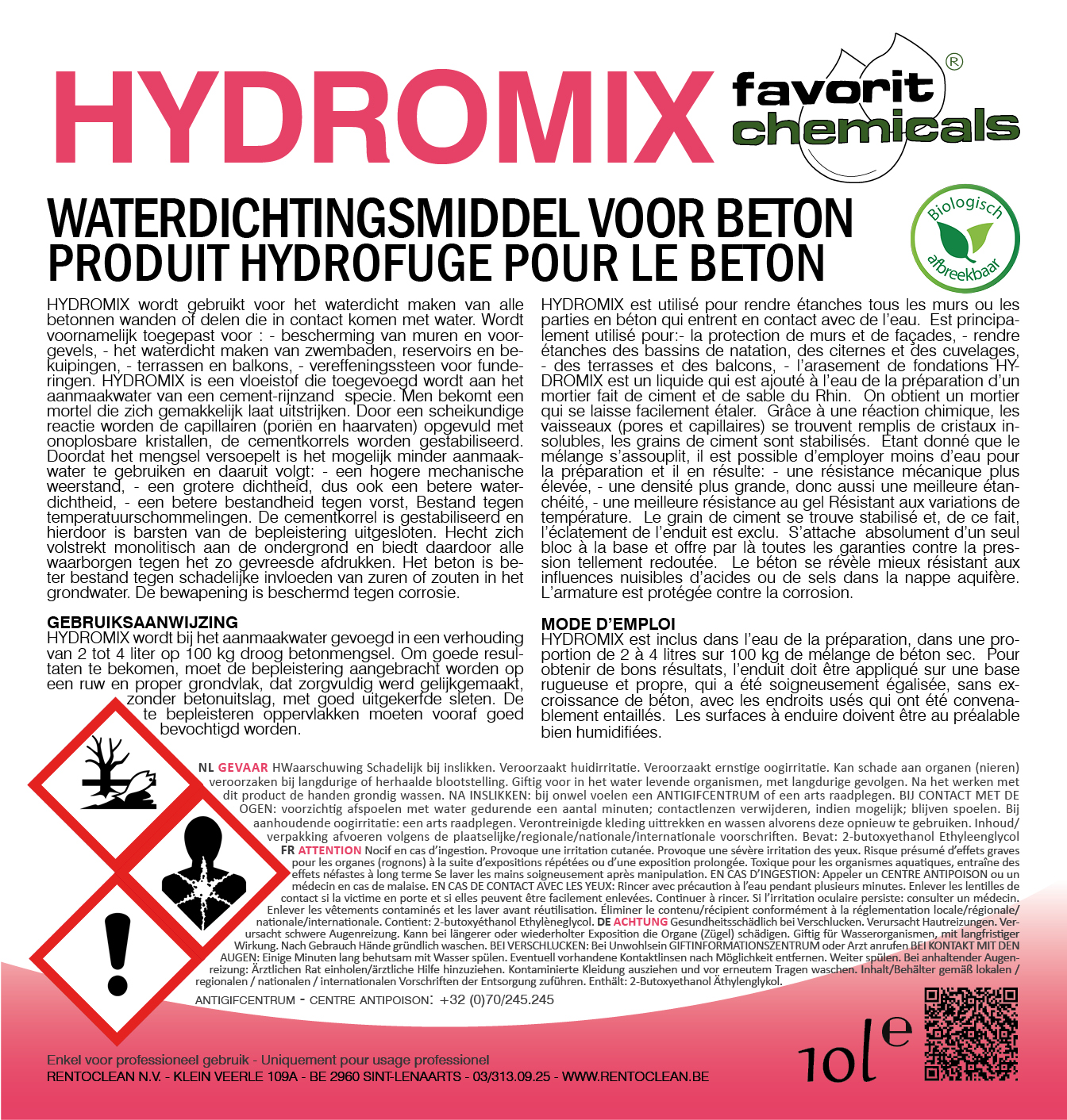 Hydromix waterdichtingsmiddel