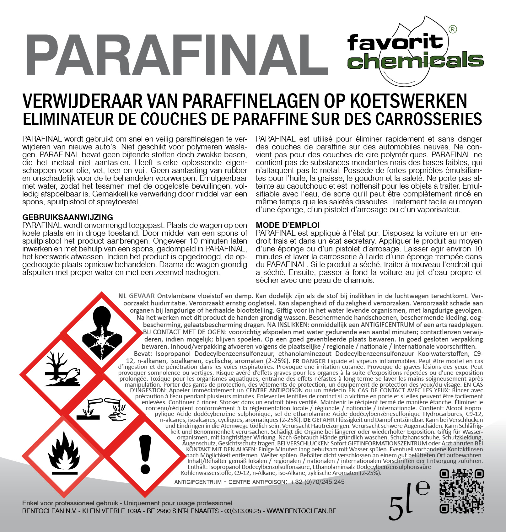 parafinelagen koetswerk